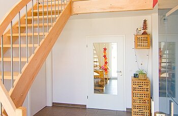 ECO System HAUS – Treppe aus Holz