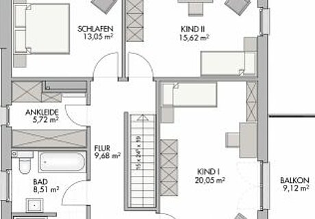 ECO System HAUS – Modern Classic Haus Grundriss