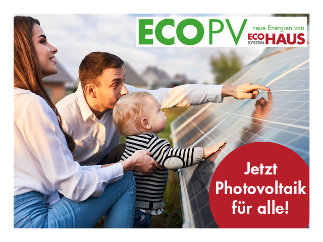 Photovoltaik  –  Saubere Energie, die Kosten spart!