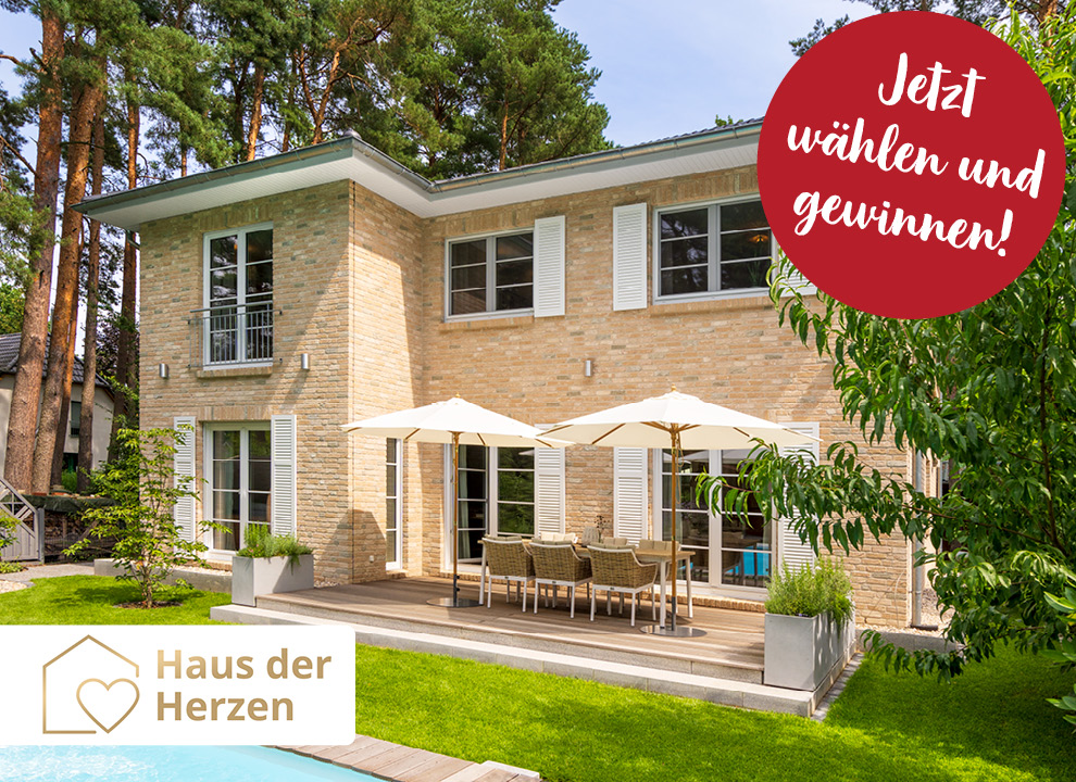Haus der Herzen – jetzt wählen und gewinnen!