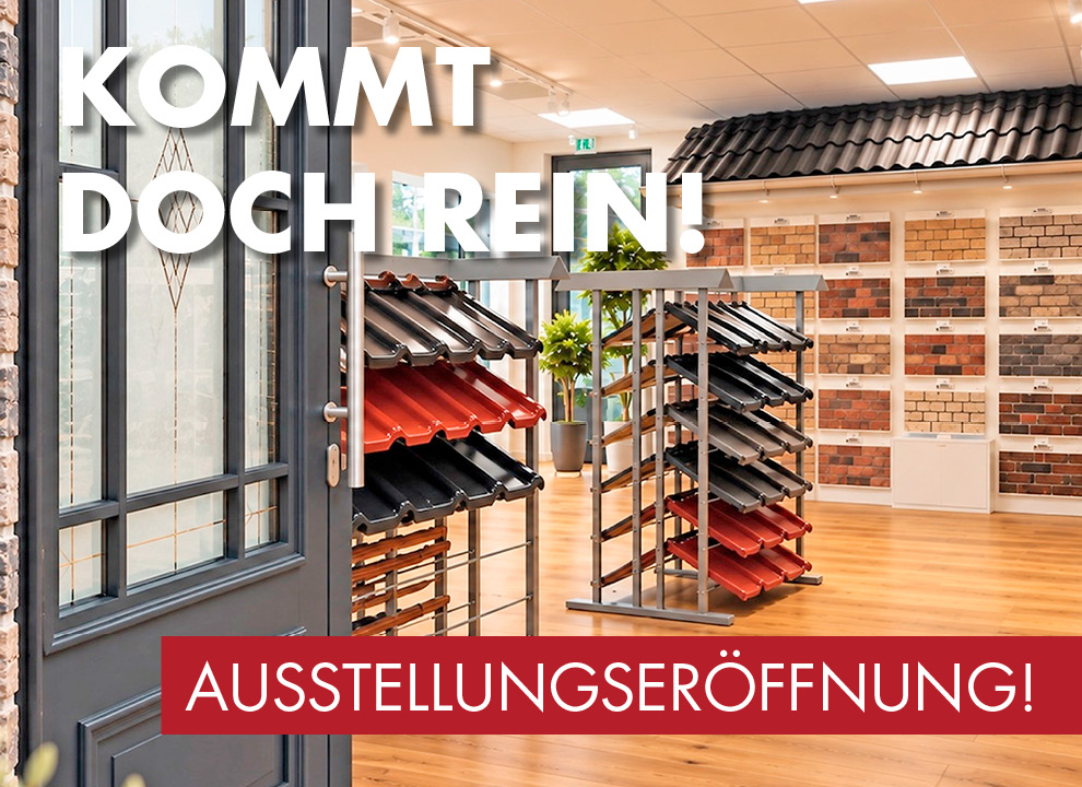 Wir eröffnen unsere neue Ausstellung!